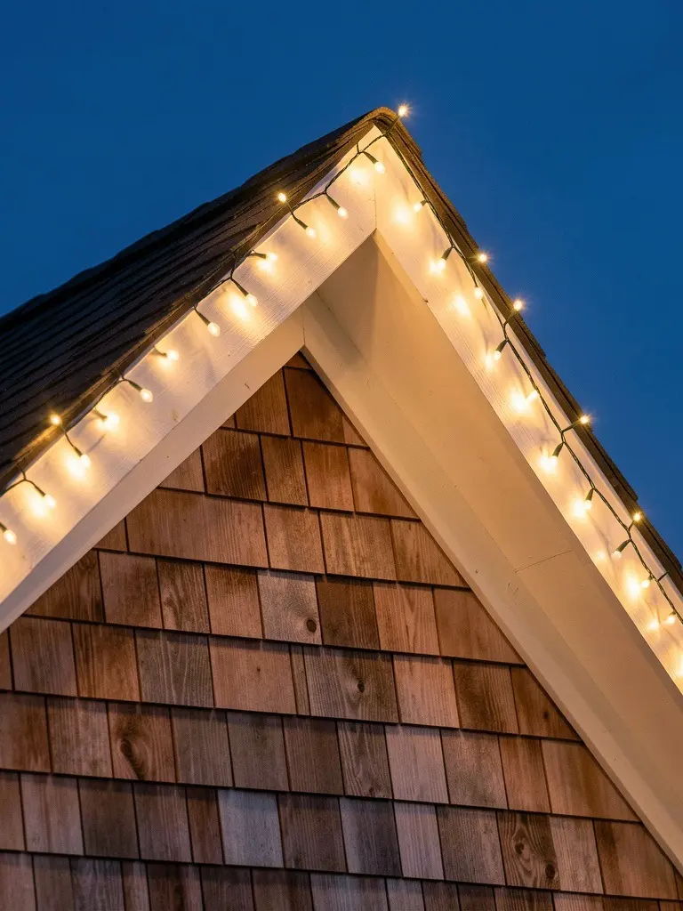 Roofline detail at dusk